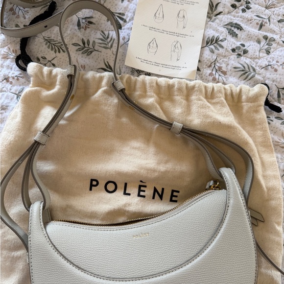 Polene Numéro Dix Edition Textured Chalk Bag - Picture 5 of 16